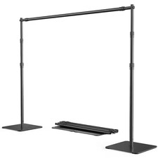 96 In. X 120 In. Backdrop Stand, Arbor for Wedding, Birthday Party, Photography,