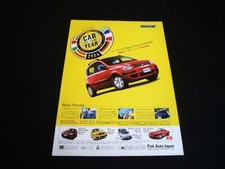 2nd Generation Fiat Panda Advertisement Back Peugeot 206 Rc Inspection Poster