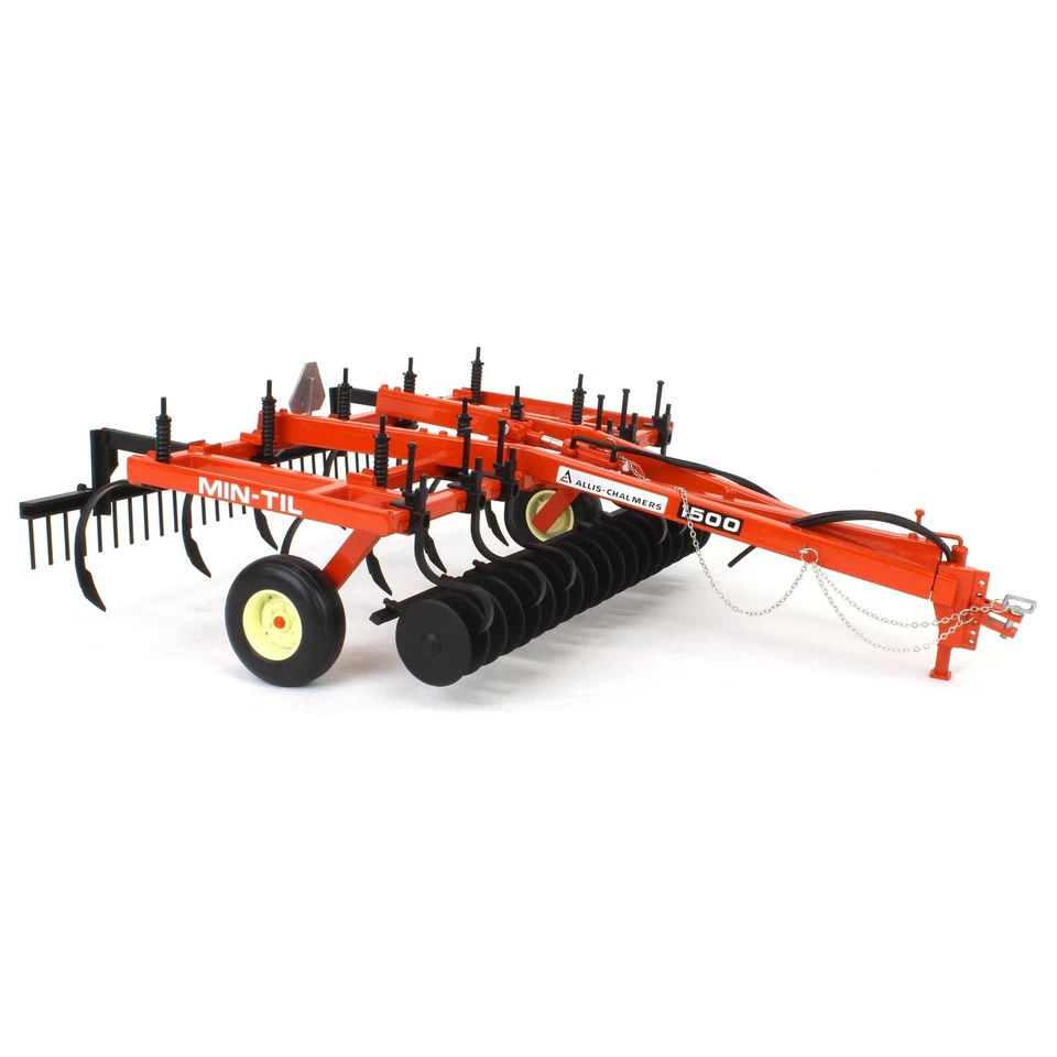 1/16 Allis Chalmers 1500 Min-Til Chisel Plow, 2024 Orange Spectacular Cust-2114 - Image 2 of 4