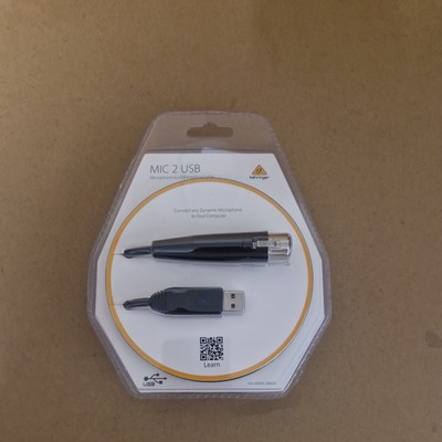 Behringer MIC 2 USB - Mikrofon auf USB Schnittstellenkabel