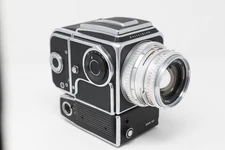 Hasselblad 500 EL Camera with Zeiss Planar 80mm f/2.8 Lens and 120 Film Back