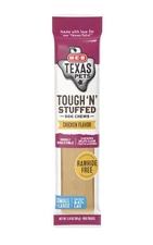 3ct. (2.8oz Each)- H‑E‑B Texas Pets Tough 'N' Stuffed Dog Dental Chew - Chicken
