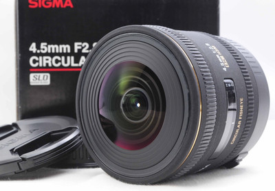 [NEAR MINT] SIGMA 4.5mm f2.8 for CANON EF-S from JAPAN OSAKA (L537)