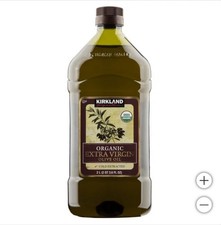 Kirkland Organic Extra Virgin Olive Oil 2L Cold Extracted USDA Organic