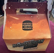 Burger King 2026 Mandalorian And Grogu Kids Meal Box