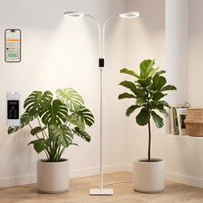 Smart 48W Plant Light Auto-Timer Full Spectrum LED Grow Lights for Indoor Plants