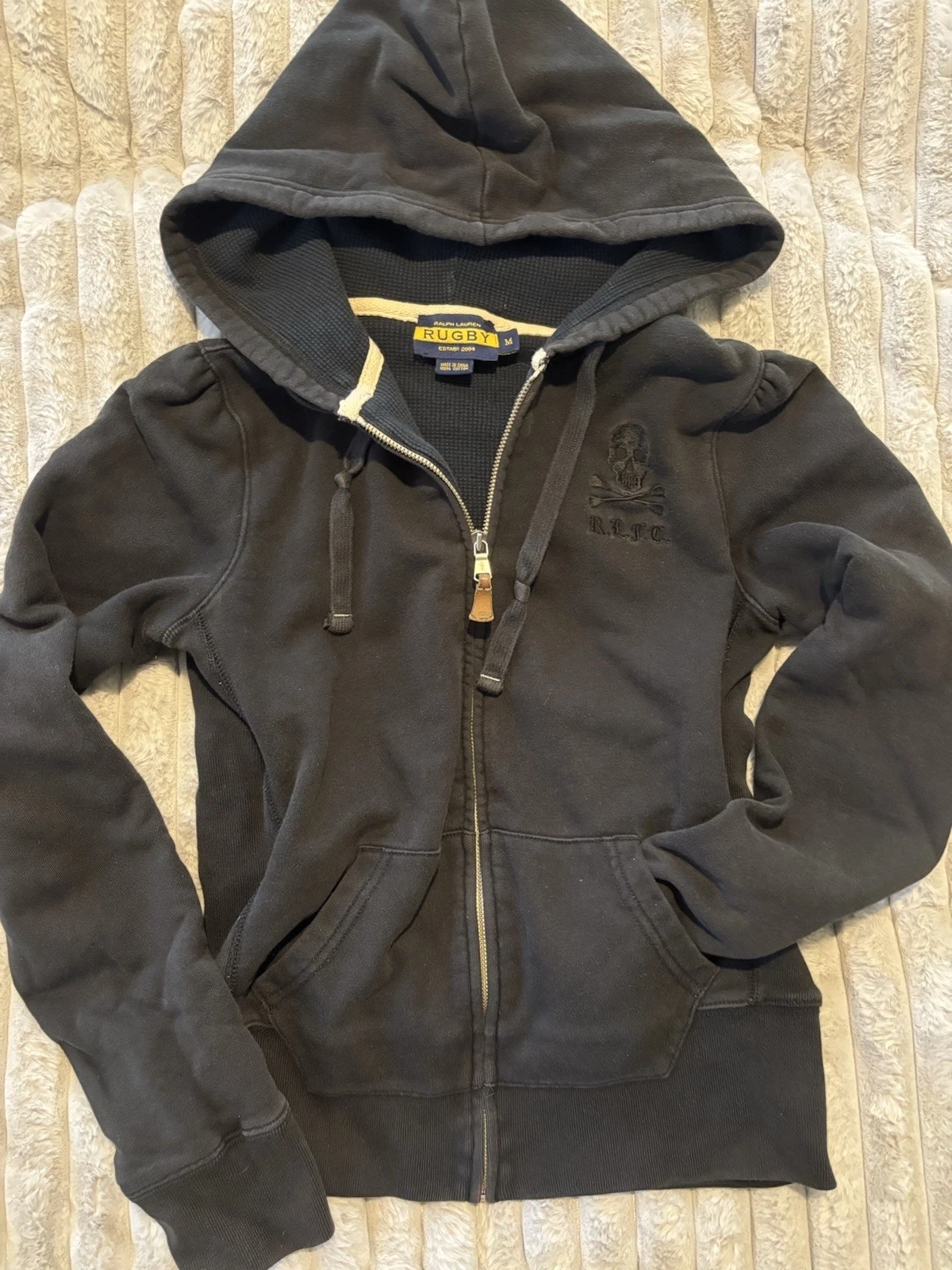 Authentic Ralph Lauren Rugby Thermal Hoodie Women's, M
