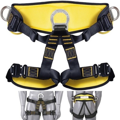 Half Body Safety Harness Tree Climbing Harness Half Protection Harness 340 Lbs