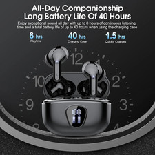 2026 Wireless Bluetooth 5.4 Earbuds Headphones For iPhone Samsung Galaxy Android