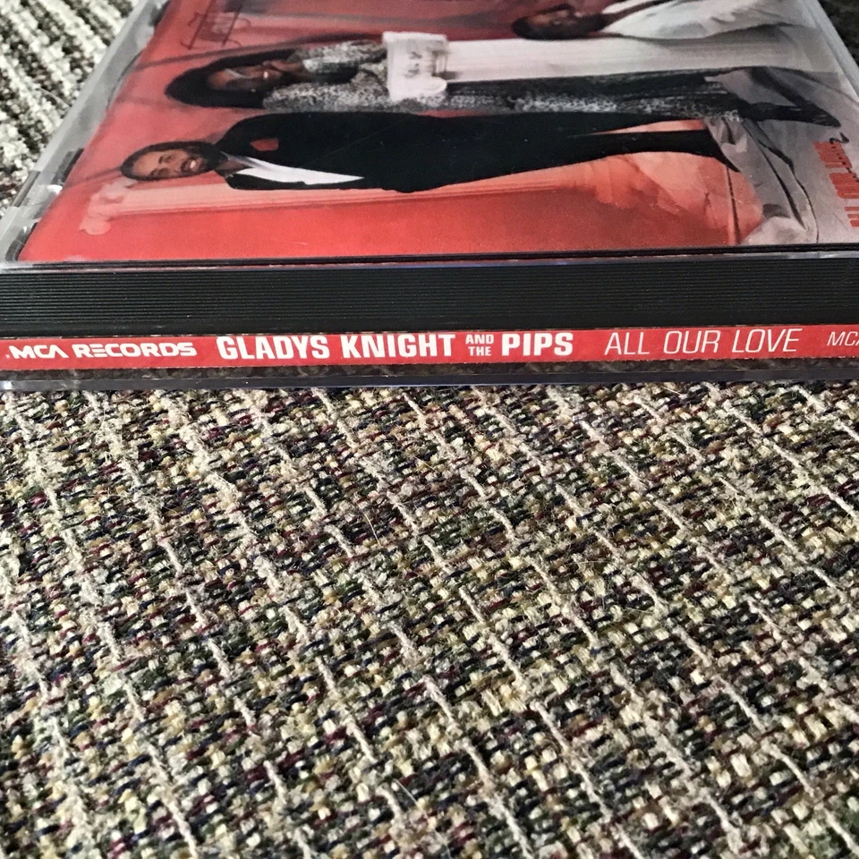 GLADYS KNIGHT & THE PIPS ALL OUR LOVE 1987 CD OOP MCA PRINT 11TRX - Image 3 of 4