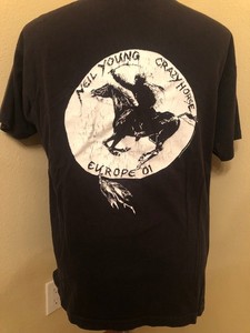 Neil Young Crazy Horse T Shirt Vintage for sale | eBay