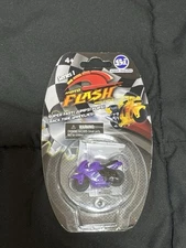 Motor Flash Mini Cycle - Series 1 Motorcycle Mini Gyro Stunt Toy Classic Purple