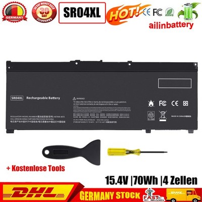 SR04XL Laptop Akku für HP Omen 15-CE 15-CE004NW 15-CE008NW 15-CE010NW 70Wh 15.4V