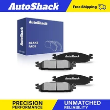 Front Ceramic Brake Pad Set for 2011-2019 Ford Explorer 2010-2019 Ford Taurus