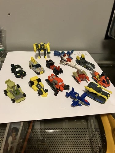 Vintage Transformers Armada Mini-Con Action Figure Lot     Hasbro Robot Toys