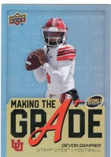 2025 UPPER DECK WORLD OF SPORTS V2 MAKING THE GRADE #MTG-DD DEVON DAMPIER