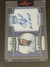 2025 Leaf Bronx Legacy NYC Inscription Auto Autograph Bucky Dent 7/8 NY Yankees