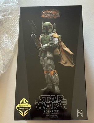 Sideshow Exclusive Star Wars Scum & Villainy Boba Fett ESB Bounty Hunter New