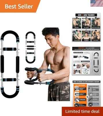Ergonomic Twister Arm Trainer - Portable Chest and Arm Workout Equipment