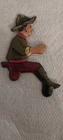 New ListingVINTAGE MARX WIND UP CLIMBING TRACTOR TIN LITHO DRIVER 40S