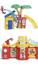 Set Spidey and his Amazing Friends Iron Man s Stark Tower Spidey Playground