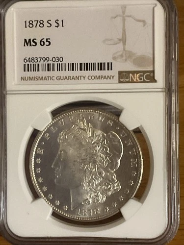 1878-S Morgan NGC MS65 6483799-030