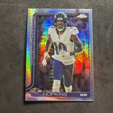 DEANDRE HOPKINS 2025 TOPPS CHROME PRIZM REFRACTOR #20 RAVENS FOOTBALL Q4705