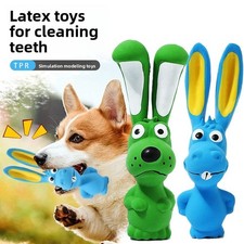 Latex Squeaky Dog Toy Bite Resistant Chew Toy for Small Medium Dogs Pet Supply