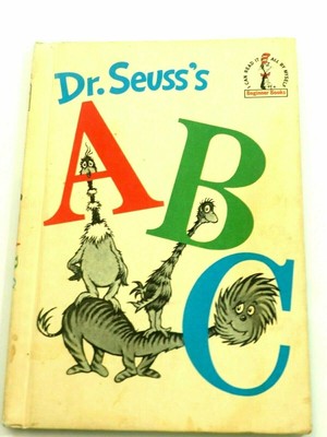 Dr. Seuss's  A B C - 1963 Beginner Book First Edition Hardcover
