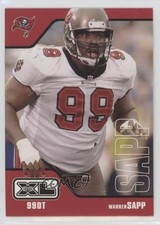 2002 Upper Deck XL Warren Sapp #462 HOF 0q3