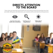 Hagoromo Fulltouch Luminous Chalk 72pc 5 Color Mix Dustless