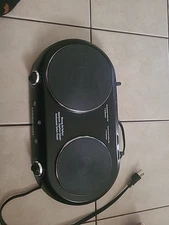 Farberware HP202-D11 Royalty 1800 W Double Burner Black Electric Cooktop