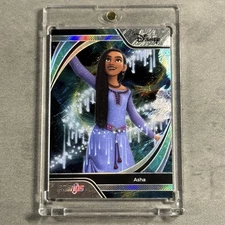 Asha 2025 Kakawow Cosmos Disney #CDT-C-88 Cosmos Refractor /365 SP Numbered Wish