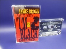 James Brown - Say it loud, I'm black  I'm Proud 1991 Cassette Tape - Tested