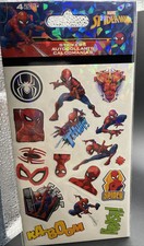 Marvel Spider-Man Character and Symbols Sticker Sheet 4-Pack Multi-Color