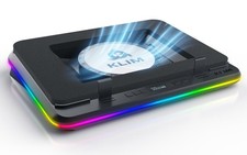 KLIM Turbofrost MAX - RGB Laptop Cooling Pad, Gaming Laptop Cooler with Power...