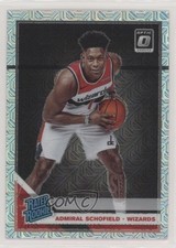 2019 Panini Donruss Optic Rated Rookie Choice Prizm Admiral Schofield #187 fm0