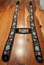 Lederhosenträger handgestickt, geledert , ba...