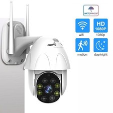 Wireless IP PTZ Camera, White