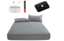 Fitted Grounding King Sheets, 12 Silver Fiber, Certified Organic Cotton