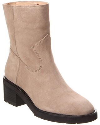 Stuart Weitzman Boulevard Suede Bootie Women's
