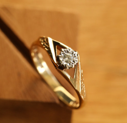 Diamond Solitaire Ring