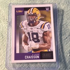 Panini 2020 Score Rookie K'Lavon Chaisson LSU Tigers #349 Football Card. rookie card picture
