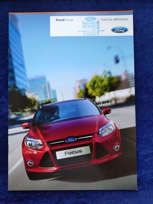 Ford Focus Ambiente Trend Titanium Prospekt 8.2010