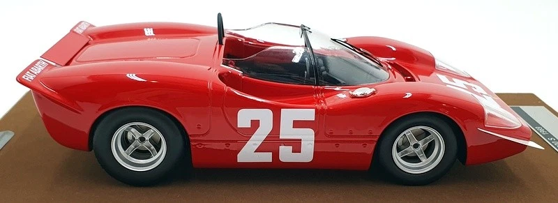 Tecnomodel escala 1/18 TM18-58E - Abarth 2000 S 1969 Imola #25 Orte/Van - Imagem 4 de 4