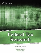 Federal Tax Research - Paperback, by Sawyers Roby; Gill Steven - 9780357988411