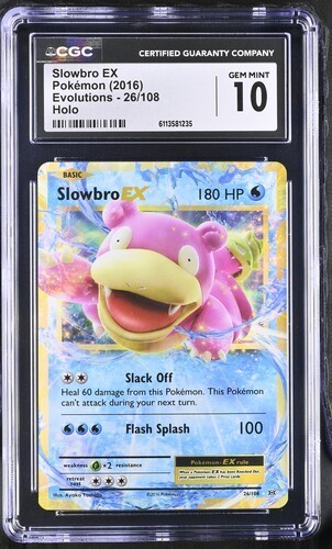 Slowbro-EX graded CGC 10 for sale on eBay