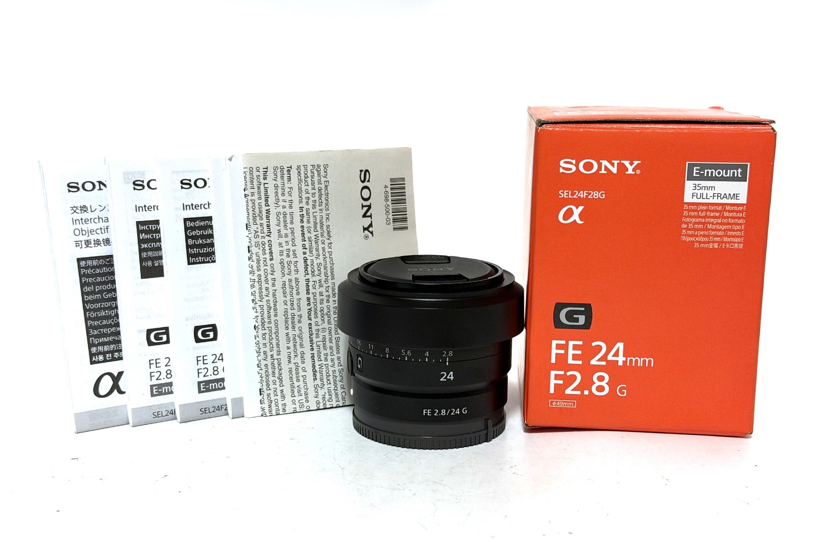 OBIETTIVO SONY FE 24MM F2.8 G