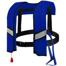 150N Automatic Inflatable Life Jacket   Adjustable Nylon Swim Vest with CO2 I...