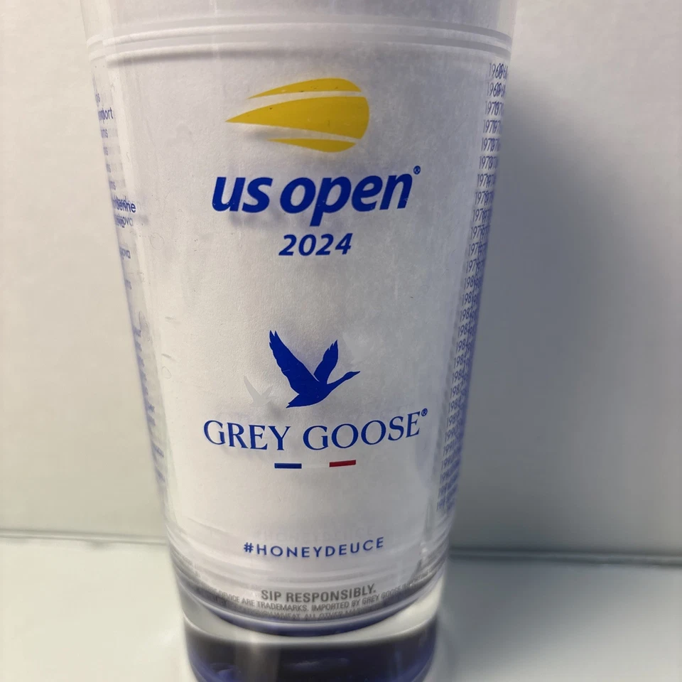 Juego de 2 tazas US Open 2024 Grey Goose Honey Deuce - Tennis Drinkware coleccionable Foto 2 de 4